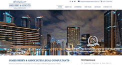 Desktop Screenshot of jamesberrylaw.com